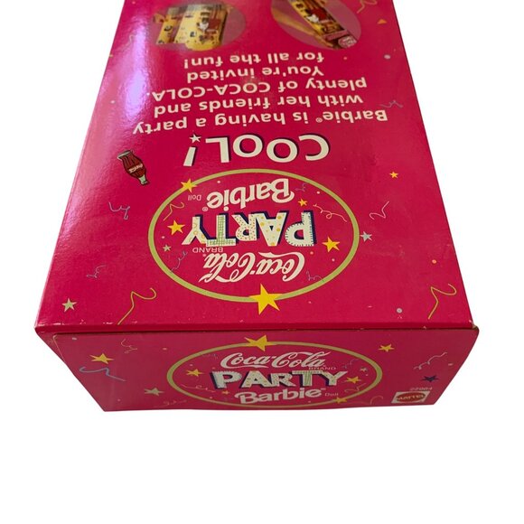 Barbie Special Edition Coca-Cola Party Doll 22964 Mattel 1998 Polar Bear NRFB - Picture 5 of 7